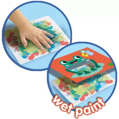 Eco finger painting cards - SES CREATIVE - Speak with the p