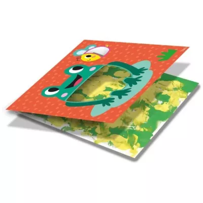 Eco finger painting cards - SES CREATIVE - Speak with the p