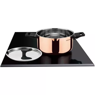 Faitout 24 cm ARTHUR MARTIN - Triple Action Cuivre-Aluminium-Inox - Induction