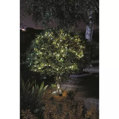 LUCIOLE outdoor garland 100 white LEDs SMART GARDEN