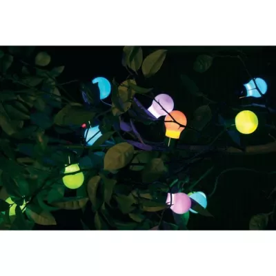 Guirlande solaire Party Light - SMART GARDEN - 20 LED - Couleur change