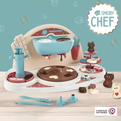 Smoby Chef Chocolat Factory - Atelier chocolat + Livre de recettes - A