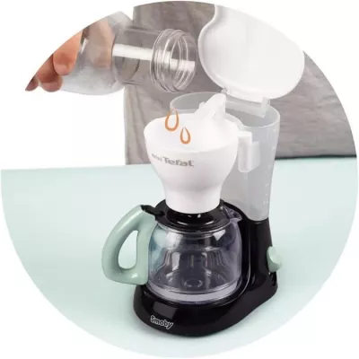 Smoby - Tefal Petit Déjeuner - Grille pain + cafetiere + tasses et cu