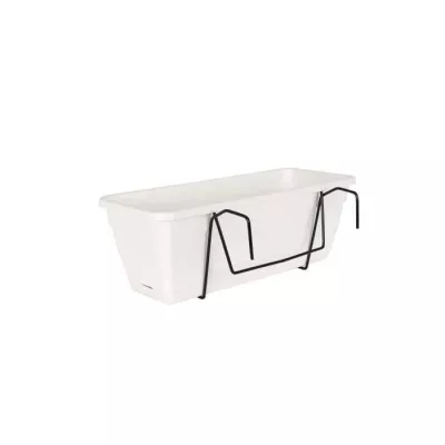 Kit Jardinière Venezia ARTEVASI - Capacité 10 L - Blanc