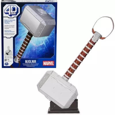 Marvel - THOR'S HAMMER - 4D model to build