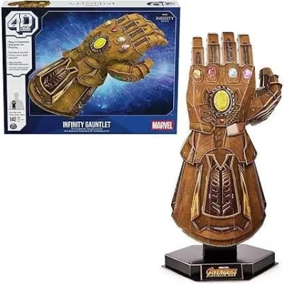 Marvel - THANOS' INFINITY GAUNT - 4D model to build - 35 cm