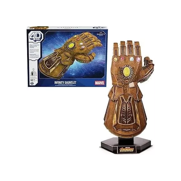 Marvel - THANOS' INFINITY GAUNT - 4D model to build - 35 cm