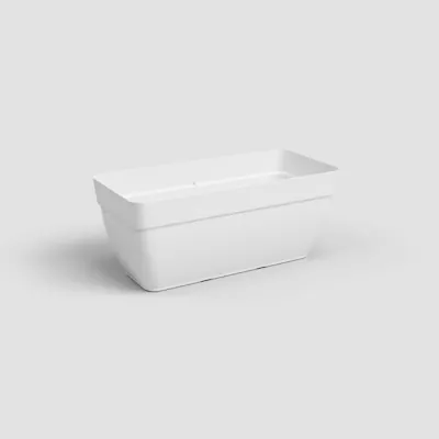 Jardinière CAPRI CAMPANA XL - Plastique blanc 80 cm - ARTEVASI