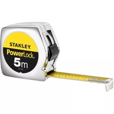 Metre a ruban - STANLEY - 1-33-195 - 5 m x 25 mm - Powerlock Classic A