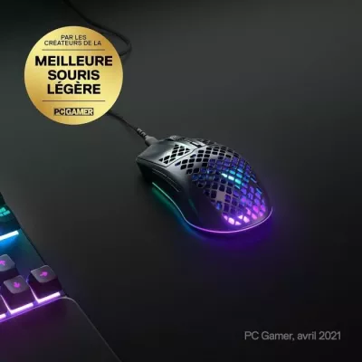 Souris gamer filaire ultra légere - STEELSERIES - AEROX 3 (2022) EDIT