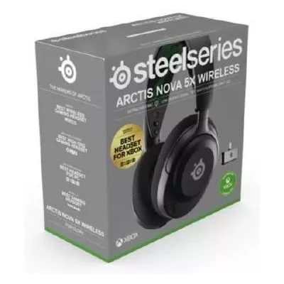 Casque Gaming Sans fil - STEELSERIES - Arctis Nova 5X - Noir - ClearCa