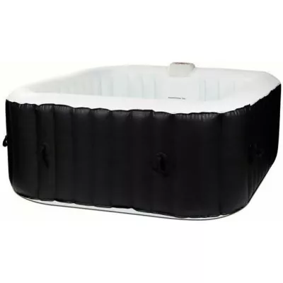 SUN SPA Laminated square inflatable spa - 4 persons - 1, 55 x H 0, 65