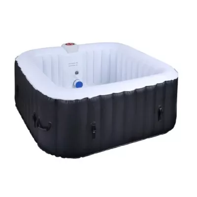 SUN SPA Laminated square inflatable spa - 4 persons - 1, 55 x H 0, 65