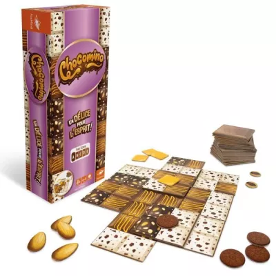 Un jeu de société amusant pour les 8 ans et plus - Chocomino - Asmodee