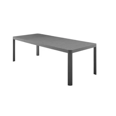 Table de jardin extensible sur 1 côté - Aluminium - 180/240 x 100 x