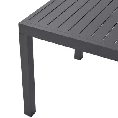 Table de jardin extensible rectangulaire 6 a 10 personnes - Structure