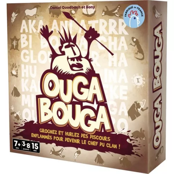 Ouga Bouga - Asmodee - Become the leader of the clan - Ages 7 - Made in France