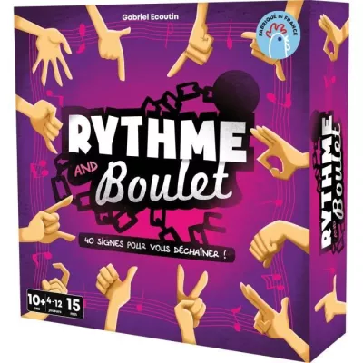 Rythme et Boulet - Jeu de société pour les stratèges dès 8 ans