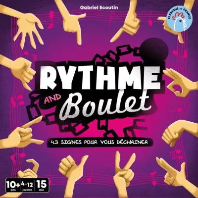 Rythme et Boulet - Jeu de société pour les stratèges dès 8 ans