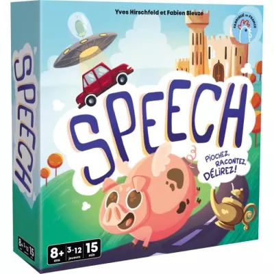 Engaging Storytelling Game: Speech by Asmodee