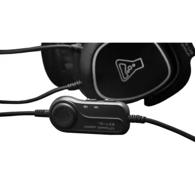 Casque Gamer filaire - THE G-LAB - KORP BARIUM - Noir