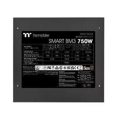 THERMALTAKE Smart BM3 750W (Noir) (80+ Bronze) - Alimentation PC - 750