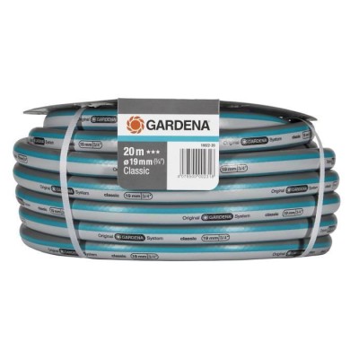 Tuyau d'arrosage GARDENA Classic 20m Ø19mm - Haute résistance 22 bar