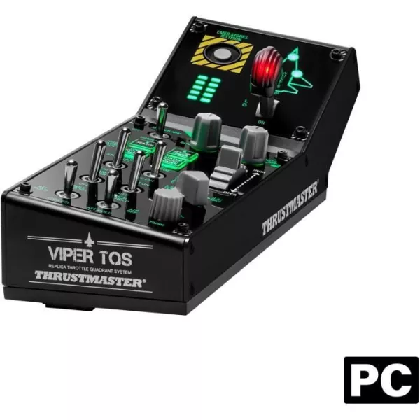 Panneau de commande de cockpit - THRUSTMASTER - Viper Panel - Noir - USB - PC - Manette de jeu