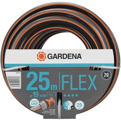 Tuyau d'arrosage Gardena Comfort FLEX 25m Ø19mm - Anti noeud - Garantie 20 ans