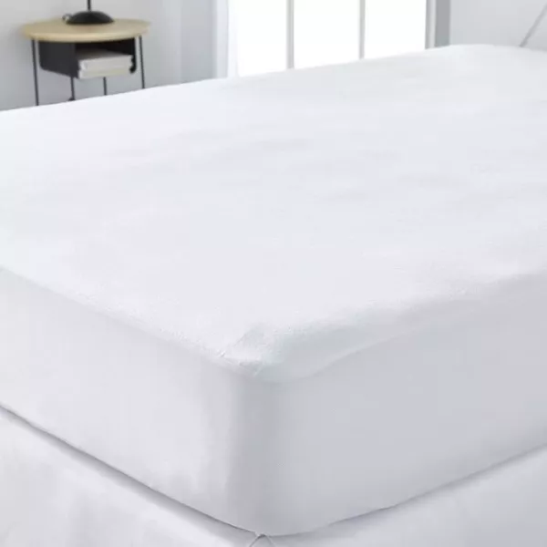 Protege matelas imperméable - TODAY - Essential - Pour lit 2 personnes - 160 x 200 cm - Anti-acariens