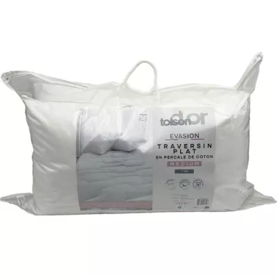 TOISON D'OR - Oreiller - Evasion - Confort médium - 50x70 cm - Blanc