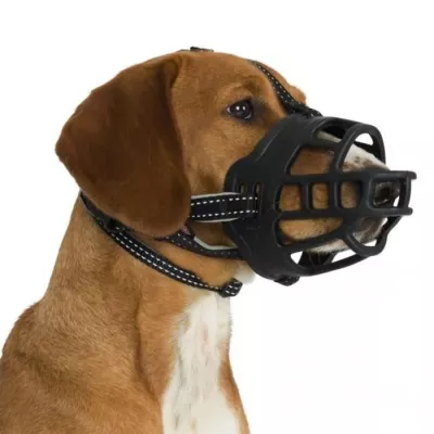 Museliere - TRIXIE - Muzzle Flex - Caoutchouc - Taille XL/XXL - Noir