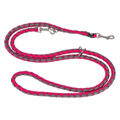 Laisse réglable pour chien TRIXIE Cavo - L–XL: 2m - ø 18 mm - Fush