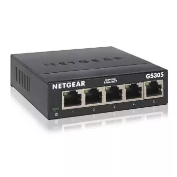 NETGEAR GS305 Non-géré L2 Gigabit Ethernet (10 100 1000) Noir