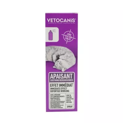 VETOCANIS Spray apaisant anti-stress - Pour chat