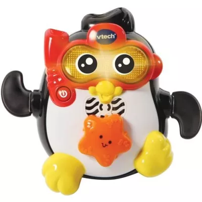 Jouet de Bain interactif VTECH BABY - Gédéon, Champion de Natation -