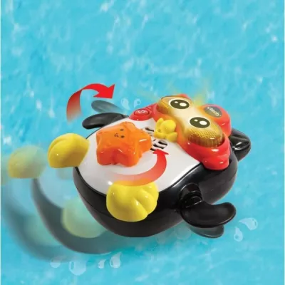 Jouet de Bain interactif VTECH BABY - Gédéon, Champion de Natation -