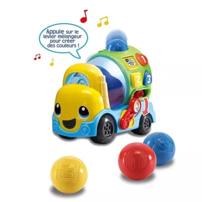 VTECH BABY - P'tit Camion Color Mix - Véhicule Interactif - Garçon -