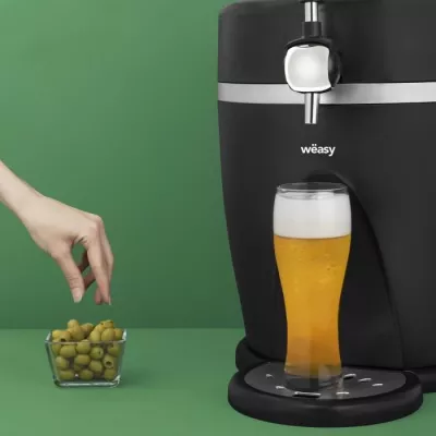 WEASY PINT568 - Tireuse a biere 5L - Température 3° a 6°C - Poigné