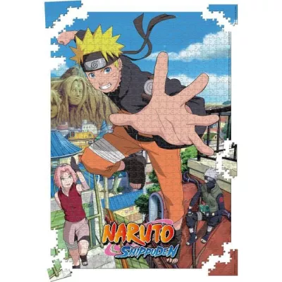 Puzzle Naruto Shippuden Retour a Konoha 1000 pieces - Winning Moves -