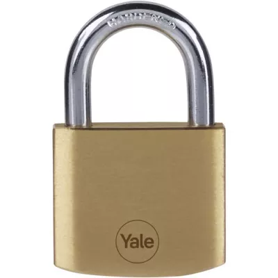 Set of 4 Brass Cadenas - YALE - Y110B/40/122/4 - 40 mm - Anse steel -