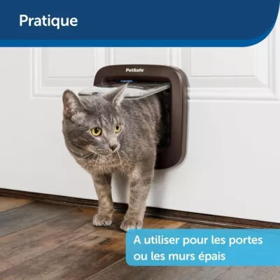 Extension de porte PETSAFE - MICROCHIP - Brun | Kit technique 