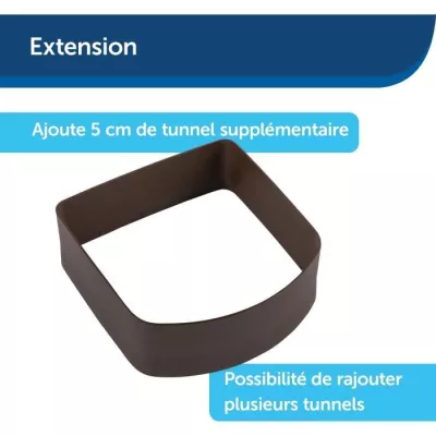 Extension de porte PETSAFE - MICROCHIP - Brun | Kit technique 