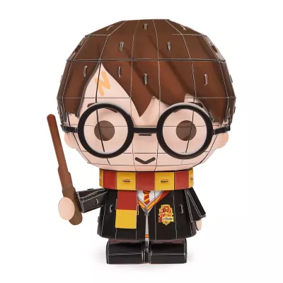 4D BUILD - Puzzle Harry Potter 3D - Jeu Harry Potter 87 Pièces Maquette à Construire - Harry Potter Style Manga - Puzzle Adulte