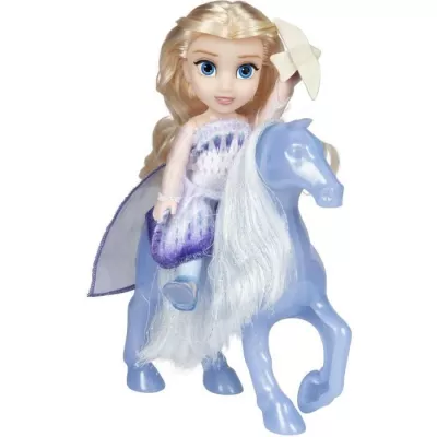 REINE DES NEIGES - Coffret poupée Elsa et Nokk - 15 cm - JAKKS - 4804