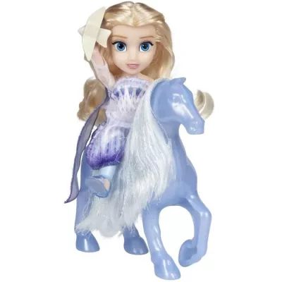 REINE DES NEIGES - Coffret poupée Elsa et Nokk - 15 cm - JAKKS - 4804