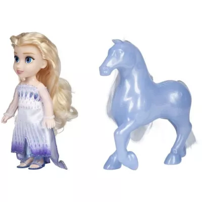 REINE DES NEIGES - Coffret poupée Elsa et Nokk - 15 cm - JAKKS - 4804