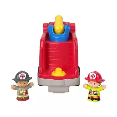 Fisher-Price-Little People-Le Camion de Pompiers, version multilingue