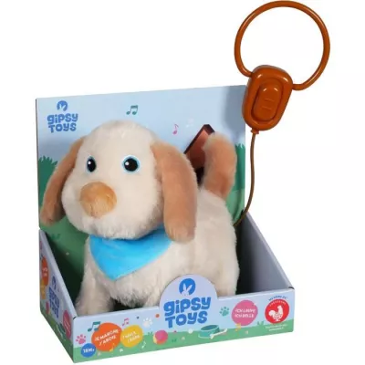 Plush - Gipsy Toys - Puppy on a functional leash - 20cm