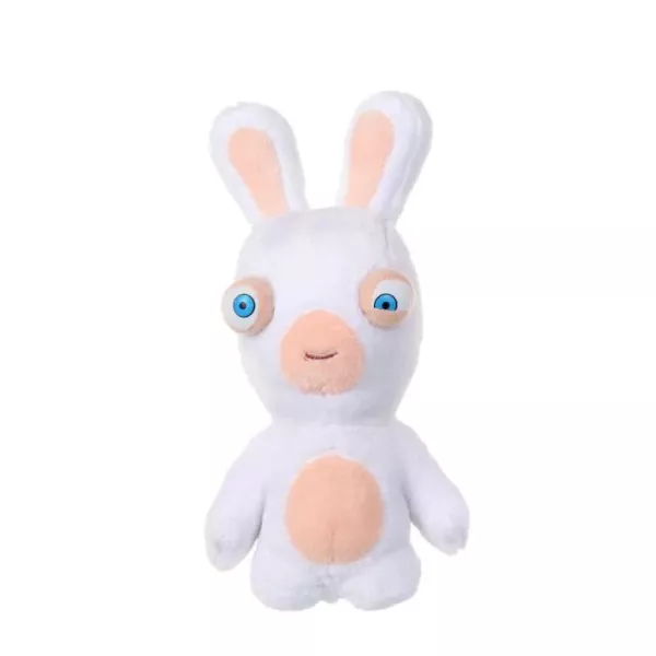 Peluche Lapins Crétins Bean - GIPSY TOYS - Bouche Fermée, 18 cm